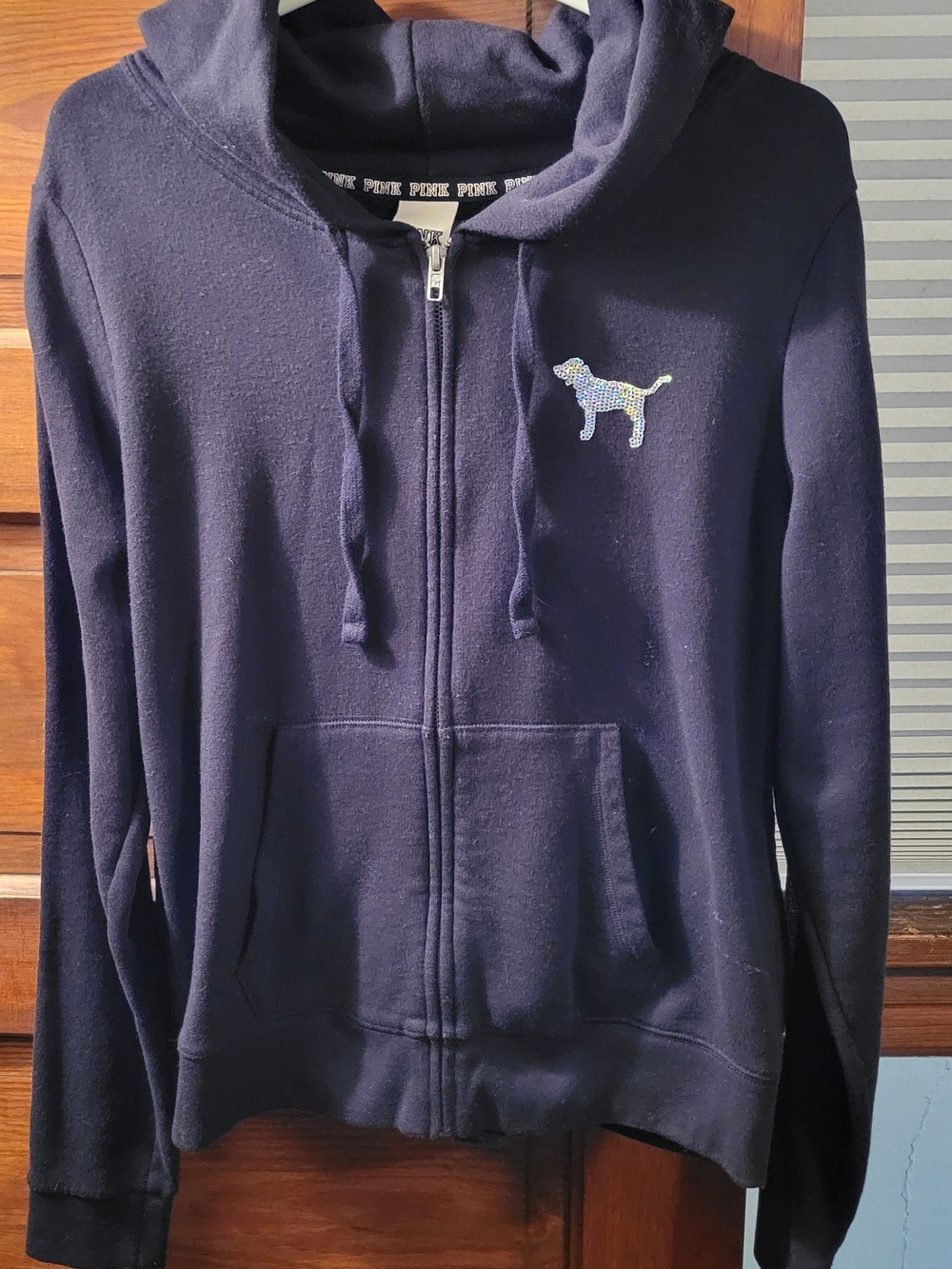 RARE Victoria's Secret Bling Hoodie And Bling Leggings Set (2 Piece) - Picture 4 of 11